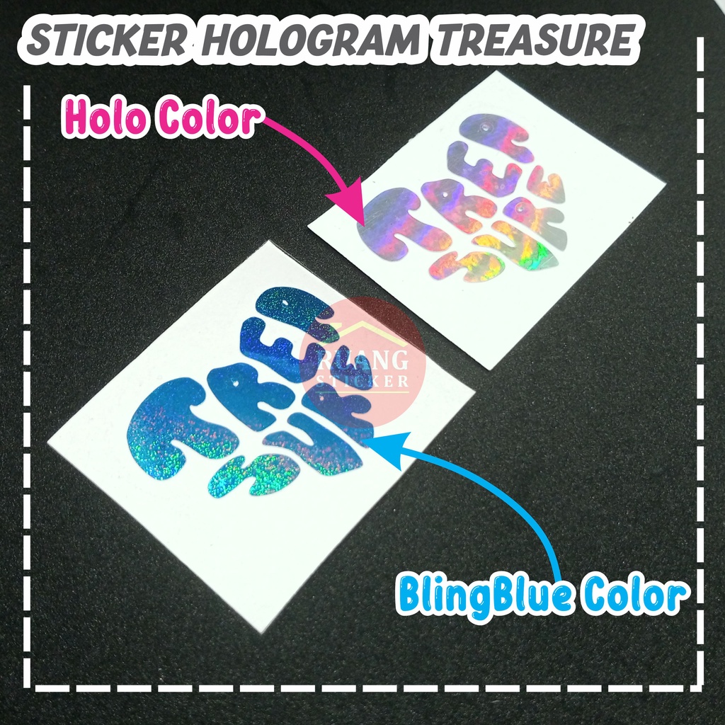 สติ๊กเกอร์ HOLOGRAM RAINBOW TREASURE LIGHTSTICK DAILY TEULIGHT สติ๊กเกอร์แบบกําหนดเอง