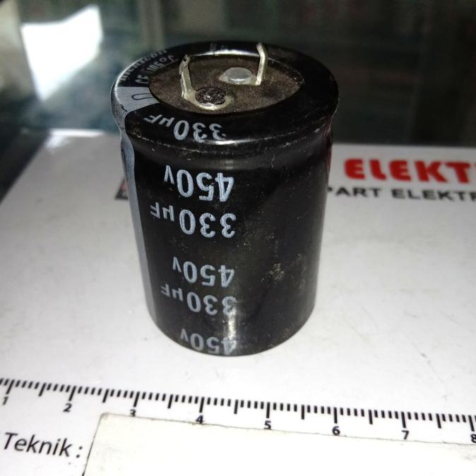 330uf 450v Elco Capacitor 330 uf 450v pcmelektrob9090 รับประกัน