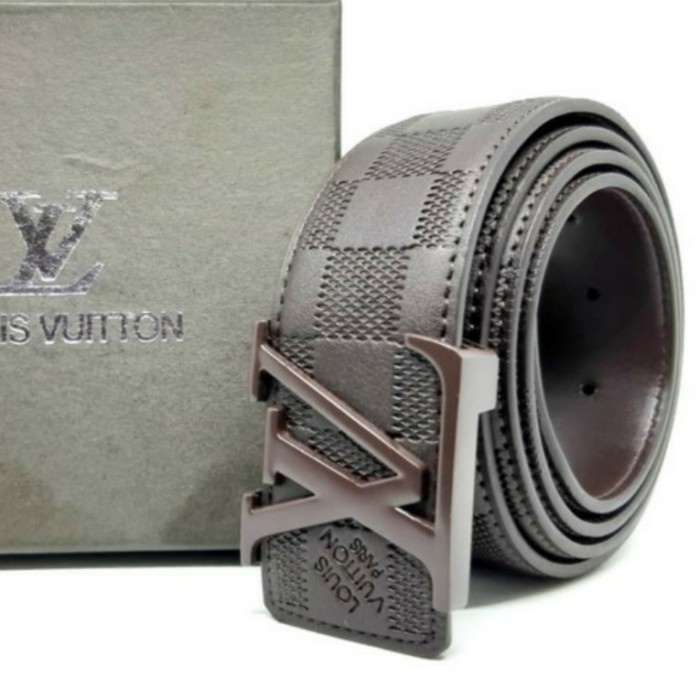 PRIA Lv Belts - สีน้ําตาล J9P4 เข็มขัดผู้ชาย คุณภาพล่าสุดเข็มขัดเอวเข็มขัดผู้ชายวัยรุ่นสมัยใหม่เข็มข