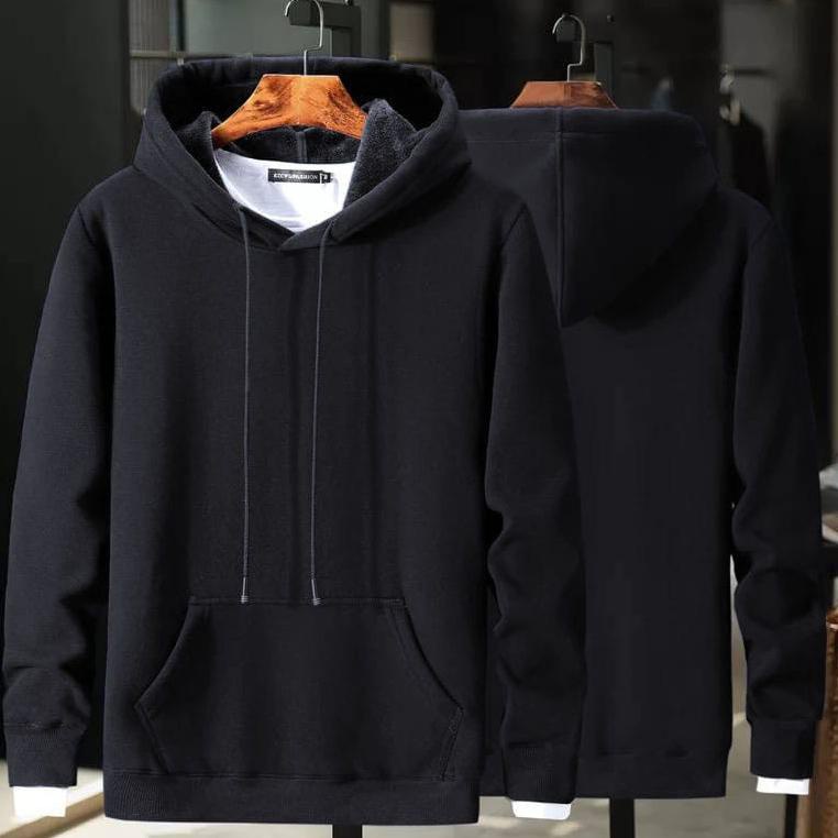 HOODY SWETER JACKET สําหรับผู้ชาย/ผู้หญิง PLAIN SWETER