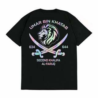 เสื้อยืด พิมพ์ลาย Sakazuki DaWah Khilafah Umar Bin Khattab Companions Of The Prophet Muhammad V2 สไตล์มุสลิม