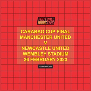 แผ่นแพทช์ MDT CARABAO CUP FINAL 2023 MANCHESTER UNITED