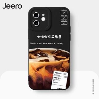 Jeero เคสไอโฟน เคสซิลิโคนนุ่มกันกระแทกน่ารักตลก เคสโทรศัพท์ Compatible for iPhone 15 14 13 12 11 Pro Max SE 2020 X XR XS 8 7 6 6S Plus พลัส HFE1897