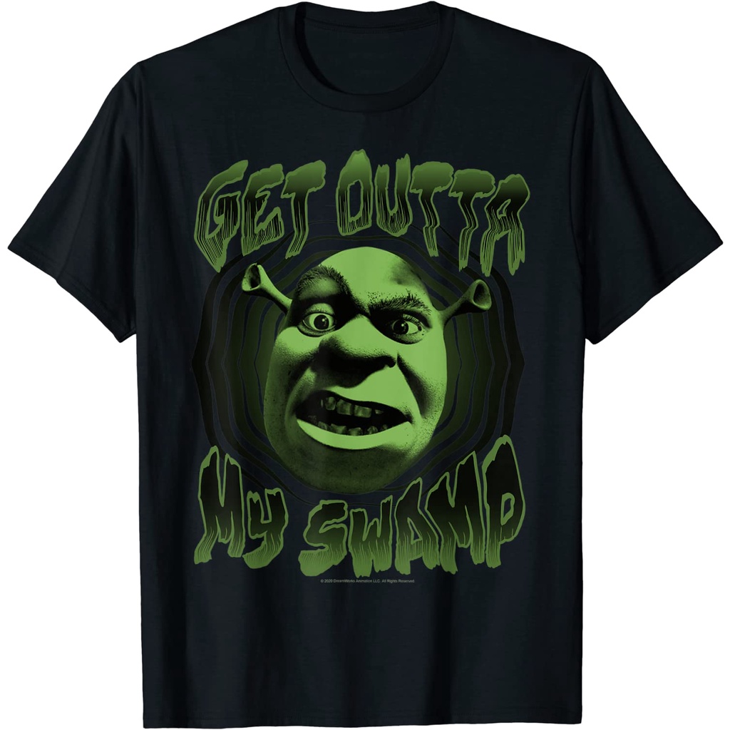 Shrek Get outta My Swamp เสื้อยืด