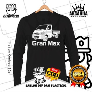 เสื้อยืดแขนยาว ผ้าฝ้าย พิมพ์ลาย Astra Daihatsu Gran Max Pickup แฟชั่นยุค 30 สําหรับผู้ชาย