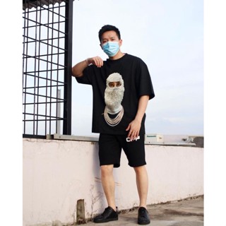 เสื้อยืด ลาย Kaos IH NOM UH NIT PARIS MASK OFF MIRROR 1:1