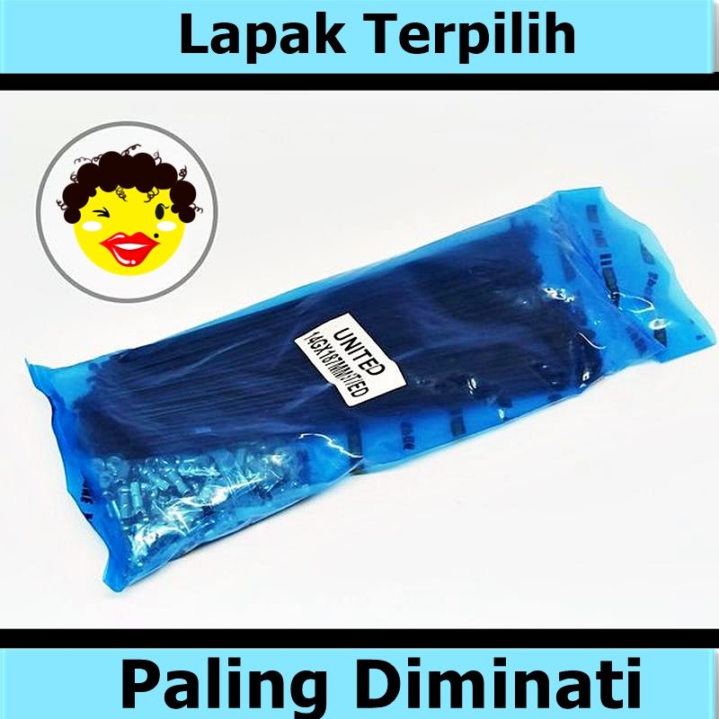 Hitam จักรยาน Spokes 20 สีดําสแตนเลส 14Gx187mm United 144pcs จักรยาน