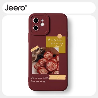 Jeero เคสไอโฟน เคสซิลิโคนนุ่มกันกระแทกน่ารักตลก เคสโทรศัพท์ Compatible for iPhone 14 13 12 11 Pro Max SE 2020 X XR XS 8 7 6 6S Plus พลัส HFF2618