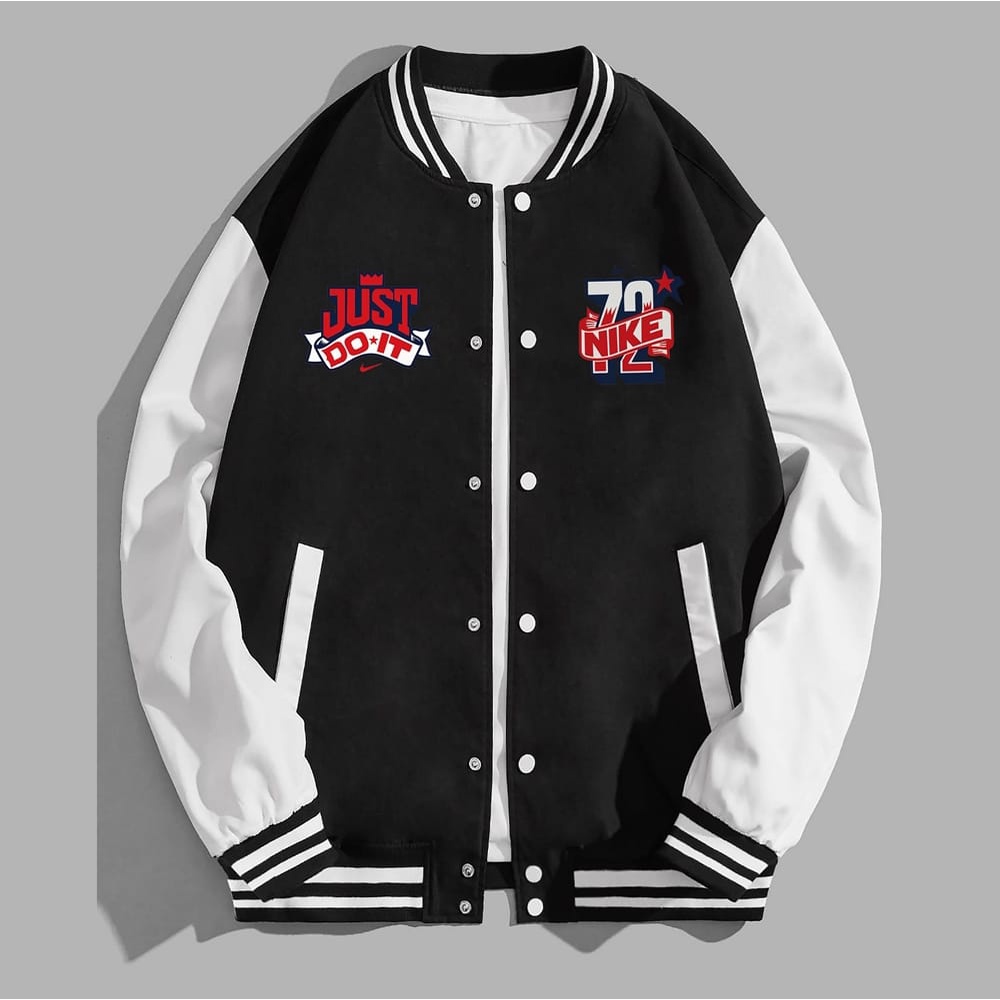 VARSITY BASEBALL JACKET - BUFFALO MENS JACKET - เสื้อแจ็คเก็ตเบสบอล - เสื้อแจ็คเก็ตขนาดใหญ่ SML XL 2