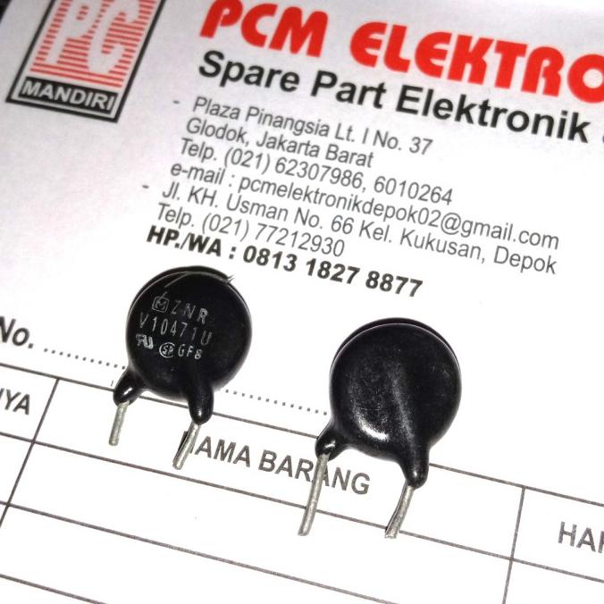 ZNR TNR 471 10k k 471K 470pf 470 piko farad 470PF10K 10k471 pcmelektrob90 ซื้อกันเถอะ
