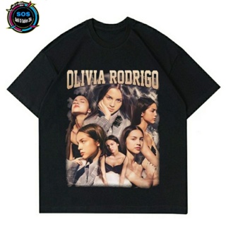 Olivia RODRIGO เสื้อยืดลําลอง แขนสั้น พิมพ์ลาย VINTAGE BOOTLEG UNISEX สําหรับผู้ชาย ผู้หญิง ผู้ใหญ่