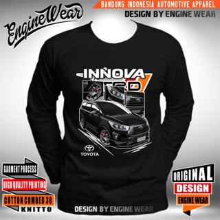 เสื้อยืด พิมพ์ลายรถยนต์ toyota kijang innova JDM innova htm - Enginewear