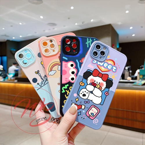 WS992 กรณี SOFTCASE CASING JELLY COMBINATION MOTIF 2 สีน่ารัก SWEATY REALME C1 C2 C12 C15