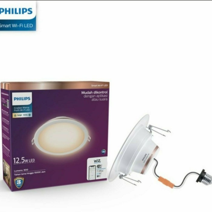[ 🚚สมาร ์ ท ] Philips Smart Wifi Led Downlight 12.5 วัตต ์ ( 4Inn [Lamp ]