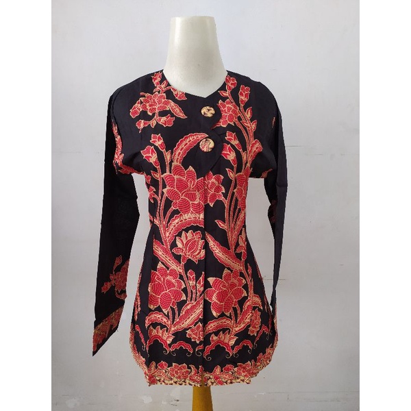 ผู้หญิง OFFICE BATIK BLOUSE - CODE 641CB202 AVAILABLE BIG SIZE (4A3C)