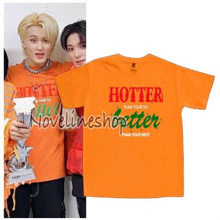 เสื้อยืด ผ้าฝ้าย พิมพ์ลาย NCT DREAM MARK LEE HOTTER BETTER COMBED 30S สไตล์เกาหลี