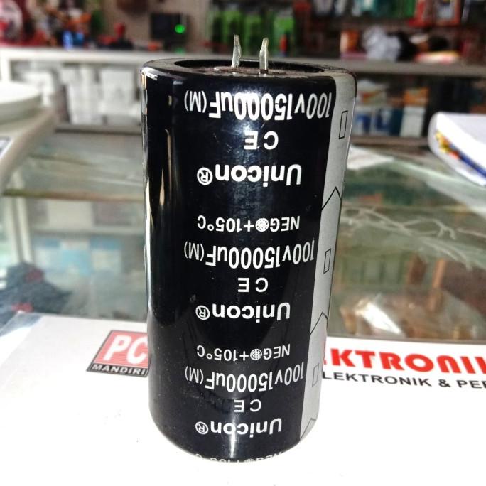 15,000uf 100v 15,000 15000 100 vUnicon Elco Capacitor 15000 uf 100 v pcmelektrob90 Lets Order