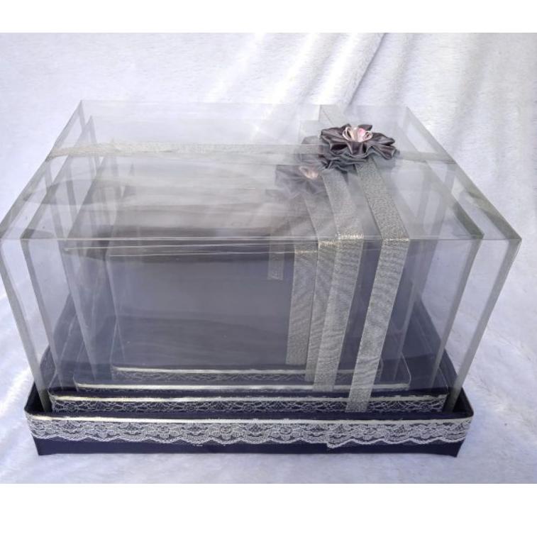 จัดส่ง BOX MIKA WEDDING SET DOWRY PARCEL FIANCE HAMPERS