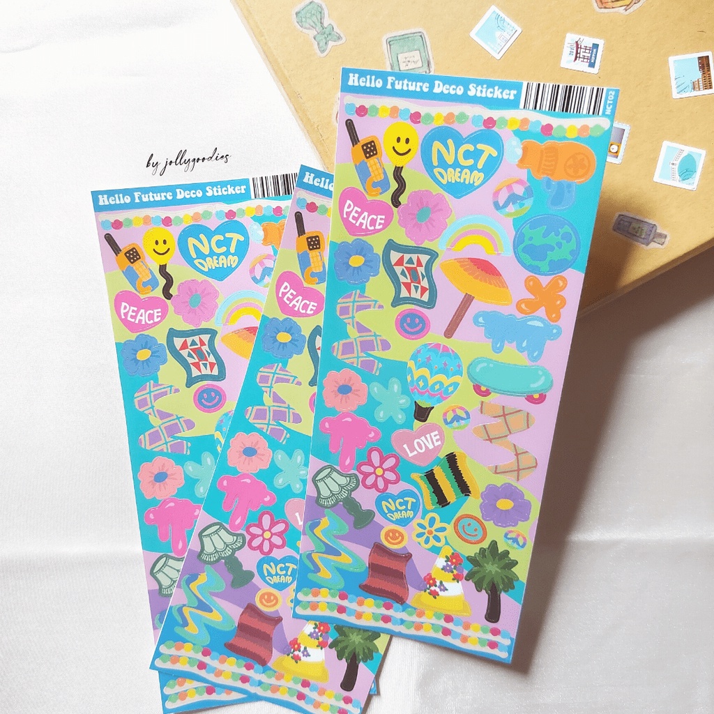 Jollygoodies | สติ๊กเกอร์ NCT Dream Hello Future - สติ๊กเกอร์ Kpop Deco