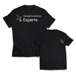 เสื้อยืด พิมพ์ลาย GOOGLE DEVELOPERS EXPERT สําหรับผู้ชาย และผู้ใหญ่