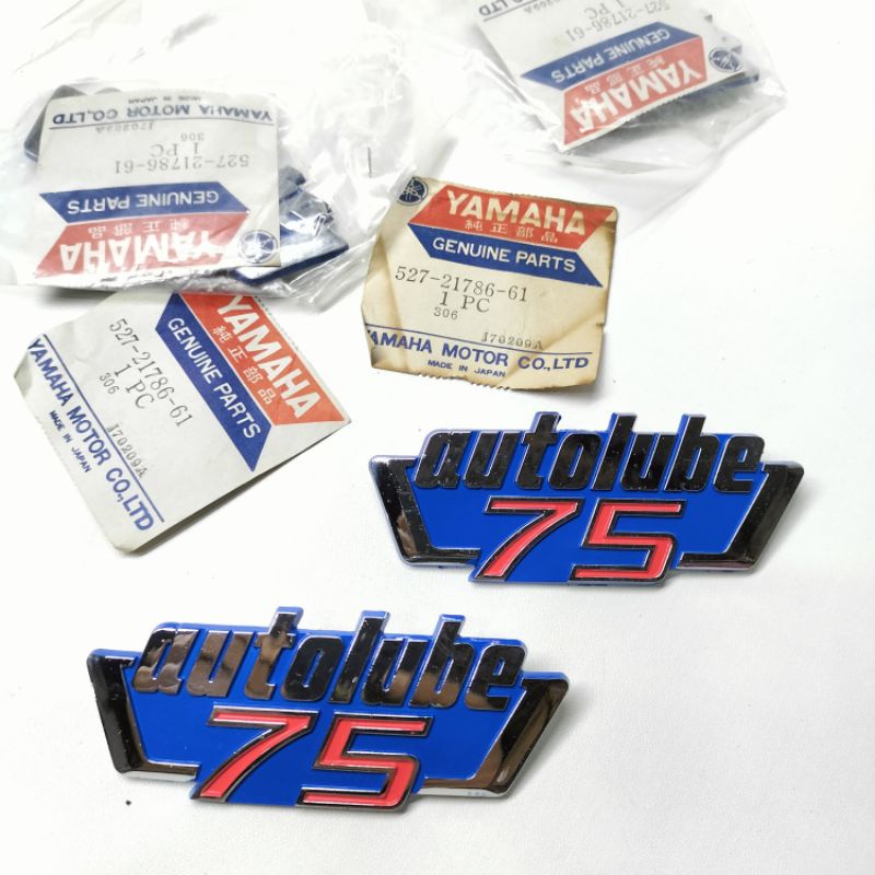 Yamaha V 75 V75 ORIGINAL WING EMBLEM