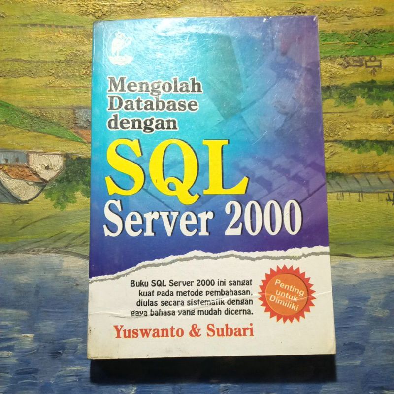 ข้อมูลการประมวลผลหนังสือพร้อมเซิร์ฟเวอร์ SQL 2000