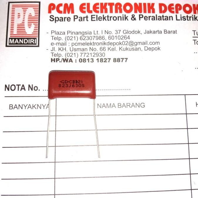 Milar 823J630V 823J 630V 823 J 630 V 82nF pcmelektrob90 รับเลย