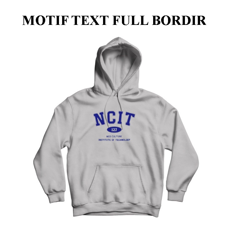เสื้อกันหนาว มีฮู้ด ปักลาย NCIT 127 Neo Culture Institute of Technology NCIT Comeback NCT 127