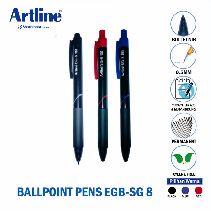 ปากกาลูกลื่น Artline SG-8850
