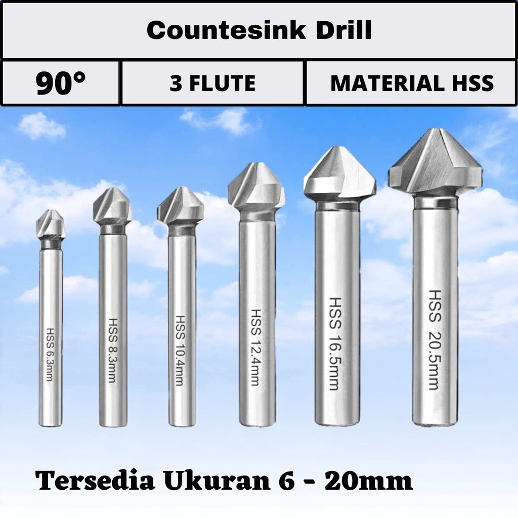 MATA Ms7 Countersink ดอกลบมุม 90 องศา