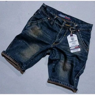 CELANA JiNS PENDEK PRIA POLOS SKYNI PREMIUM