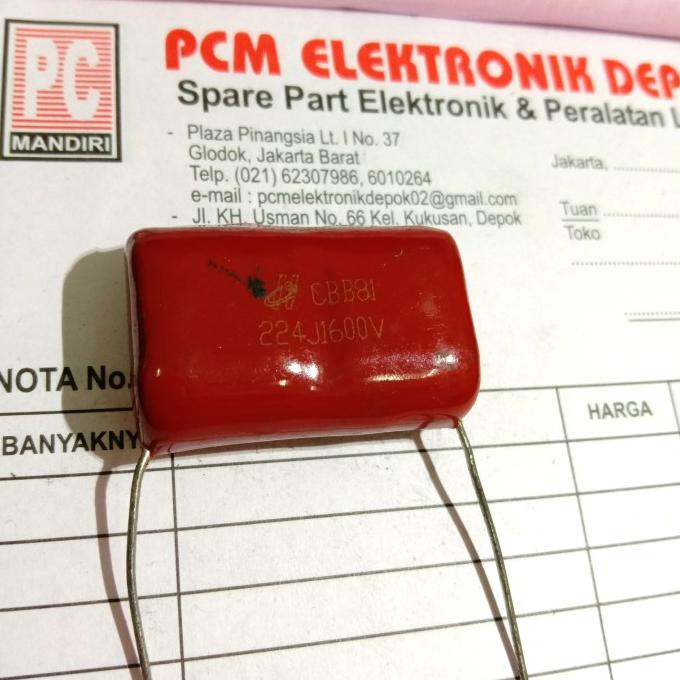 Milar 224J1600V 224J 1600V 224 J 1600 V 220nF 1.6KV pcmelektrob90