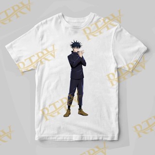 เสื้อยืด พิมพ์ลาย Megumi Fushiguro Jujutsu Kaisen สําหรับเด็ก