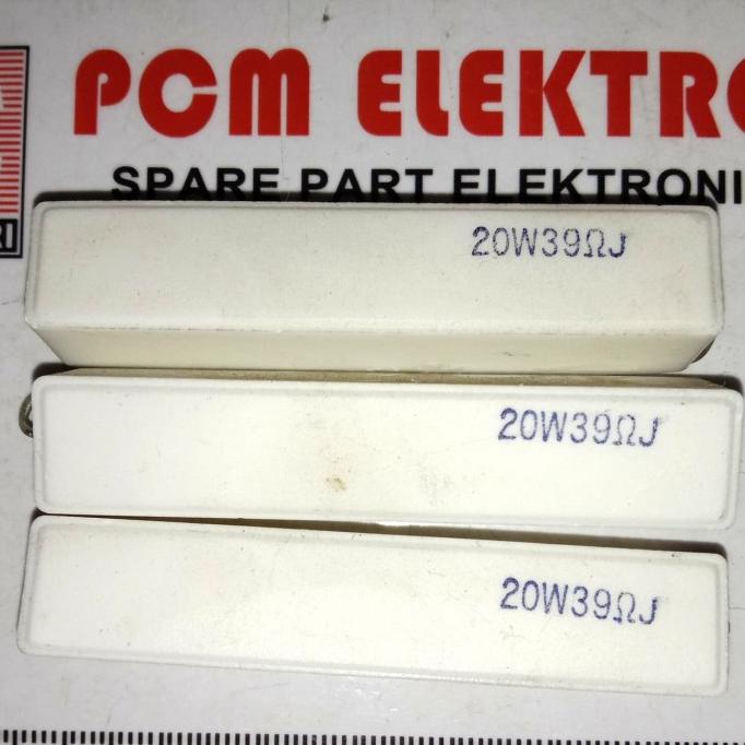 ตัวต้านทาน 39ohm 20watt 39 ohm 39R 20 w 20 วัตต์ pcmelektrob90 รับส่วนลดเลย