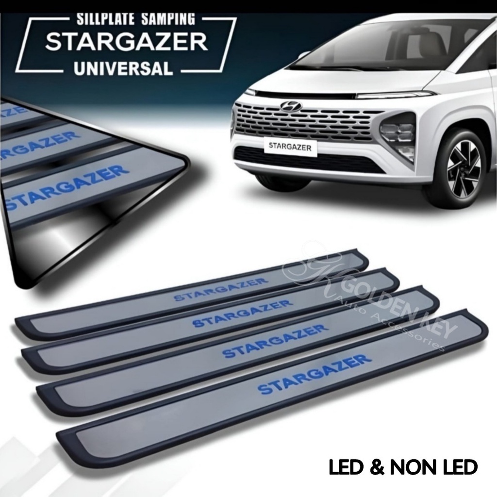 Hyundai Stargazer 2023 Side Scuff Plate Premium Blue