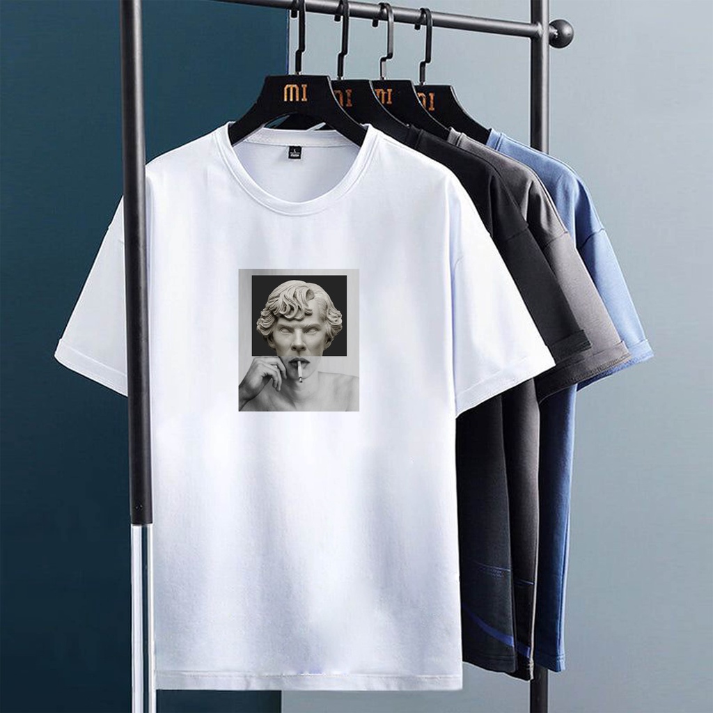 Obs MEN& 39;S STATUE T-SHIRTS UNISEX QUALITY DIGITAL SCREEND DISTRO T-SHIRTS