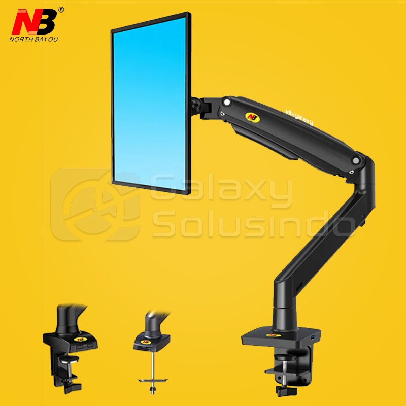 North Bayou NB F80 17-30 นิ้ว Vesa หมุนได้ Single Bracket Monitor