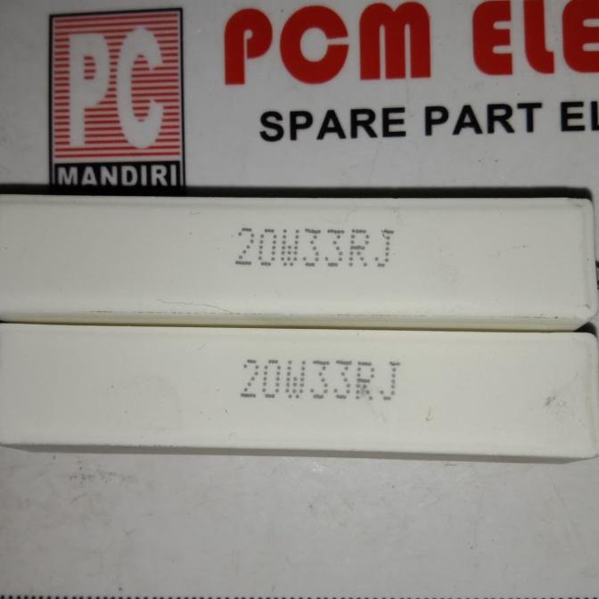 33ohm 20watt 33 ohm 33R 20 w 20 วัตต์ pcmelektrob90 ตัวต้านทาน รับเลย