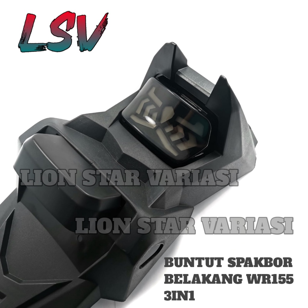 WR155 STOP LAMP YAMAHA WR155 REAR FALCON WR155 PLUS STOPLAMP 3 IN 1 YAMAHA WR155