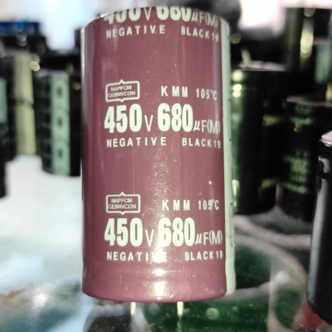 680uf 450v Elco Capacitor 680 uf 450V pcmlelectrob90 มาซื้อ