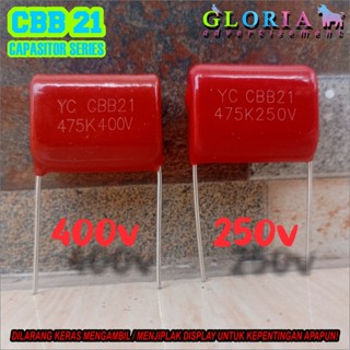 ตัวเก็บประจุ Yc CBB21 475k 250v และ 400v