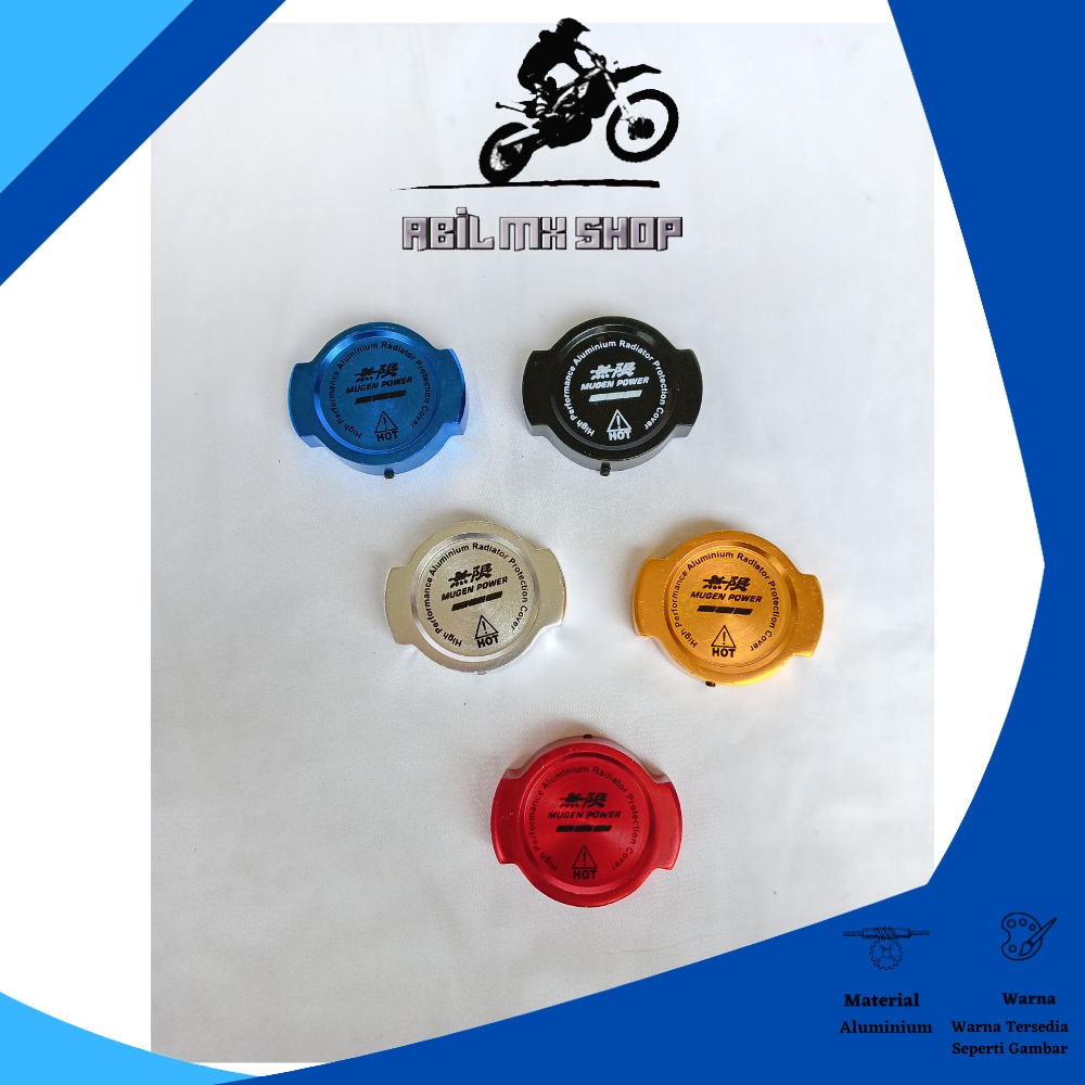 MUGEN RADIATOR CAP NMAX RADIATOR COVER LEXI MOTORCYCLE RADIATOR CAP