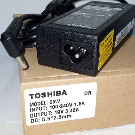 อะแดปเตอร์ชาร์จ toshiba 19v 3.42a original saalllite L730 L735 L740