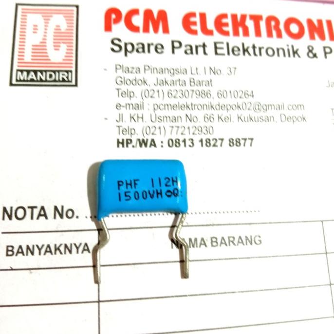Milar 112J1500V 112J 1500V 112 1500 1.1nF 1.5kV pcmelektrob9090