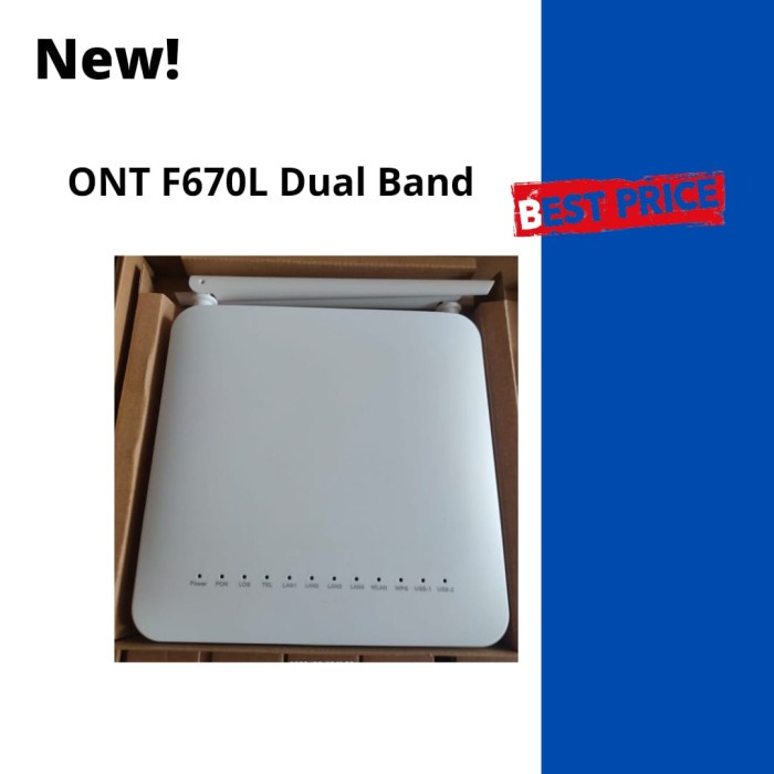 ONT F670L ดูอัลแบนด์