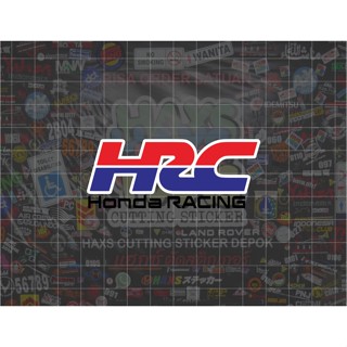 สติกเกอร์ตัด HRC Honda Racing ขนาด 7.5x3 ซม. สําหรับรถจักรยานยนต์