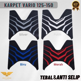 Karpet Vario 125/150 2018-2025 NEW Alas Kaki Pijakan Kaki Vario Monster