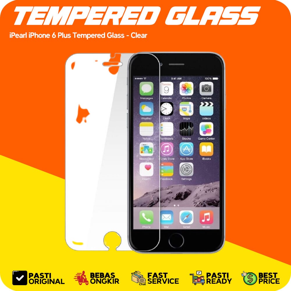IPhone 6 Plus Tempered Glass Clear Tempered Glass Full Cover