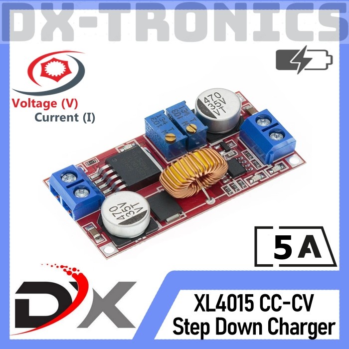 [UNIT ราคา] XL4015 DC-DC Step Down Buck Converter CC CV โมดูลปรับได้ XL 4015