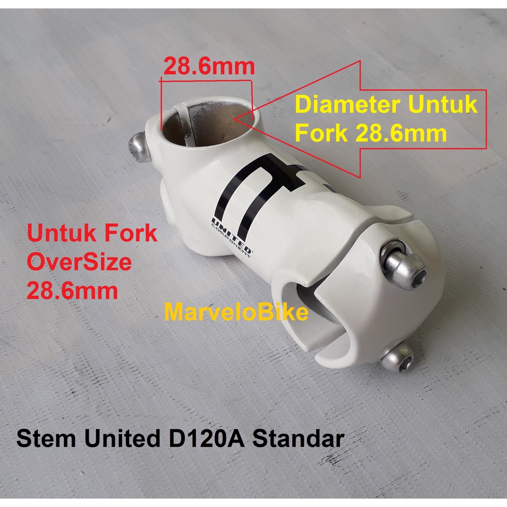 Federal BMX Fixie Racing MTB จักรยาน Stem United D120A 28.6 มม./25.4 มม.
